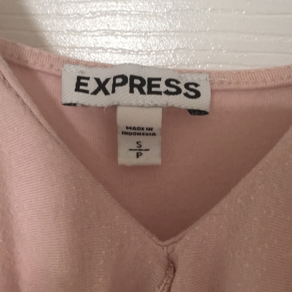 Light Pink Ruffle Tank - Picture 2 of 3